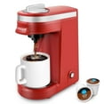 thumbnail image 1 of CHULUX Mini Single Serve Coffee Maker for K Pod & Ground Coffee,Travel One Cup Coffee Pot Machine, New, 1 of 12