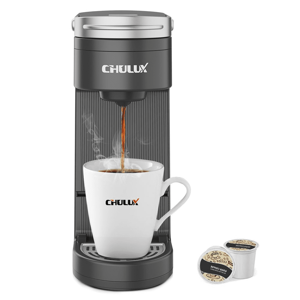 CHULUX Single Serve Coffee Maker KCUP Pod Coffee Brewer, Single Cup