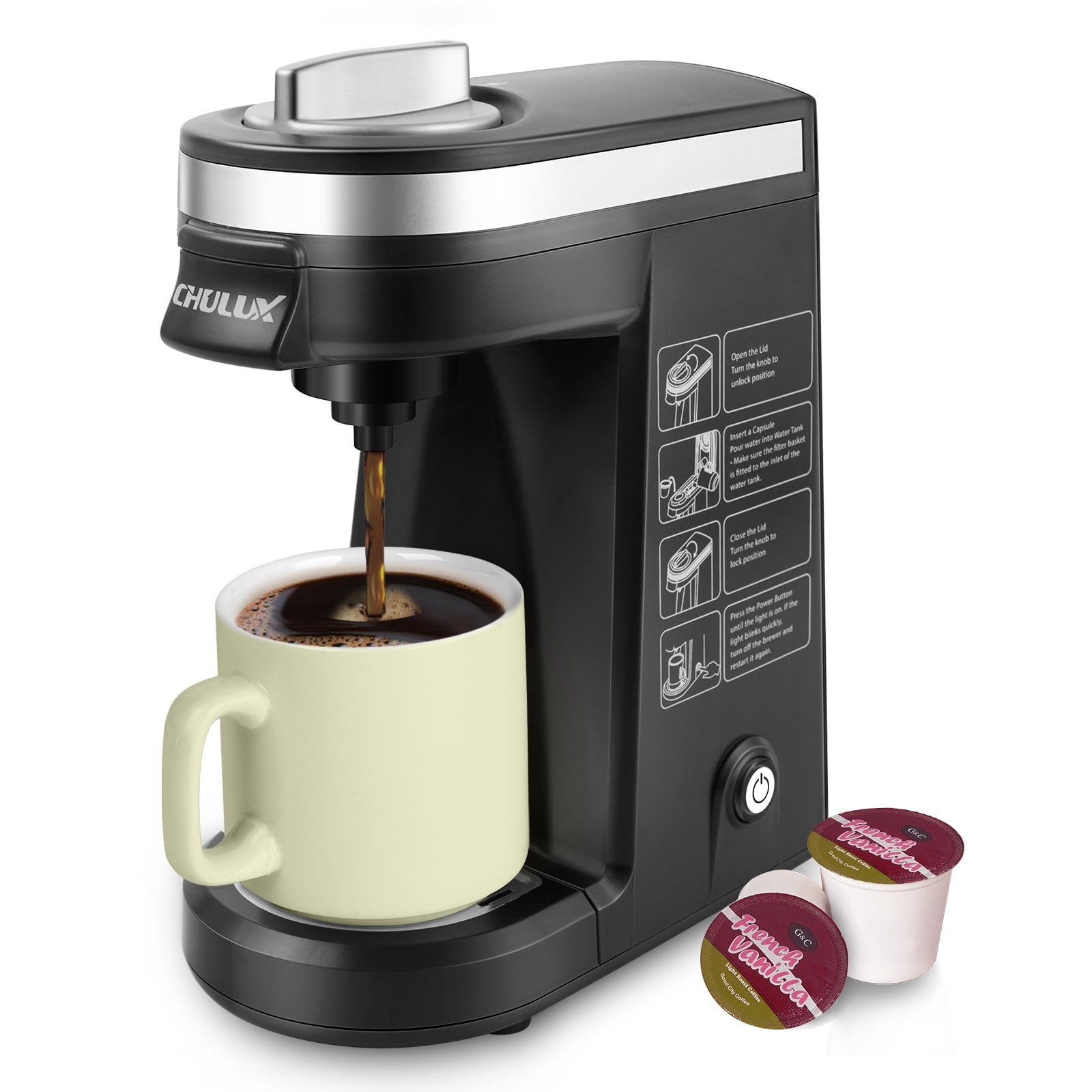 https://i5.walmartimages.com/seo/CHULUX-Small-Coffee-Maker-Single-Serve-Travel-One-Cup-Pod-Coffee-Maker-for-K-Cup-Ground-Coffee-Coffee-Machine-with-5-to-12oz-Brew-Sizes-Black_eb06191f-13e2-4016-93e5-ca2c6d2a5cc6.0093743c62e48310de1ae3e22596c5a4.jpeg
