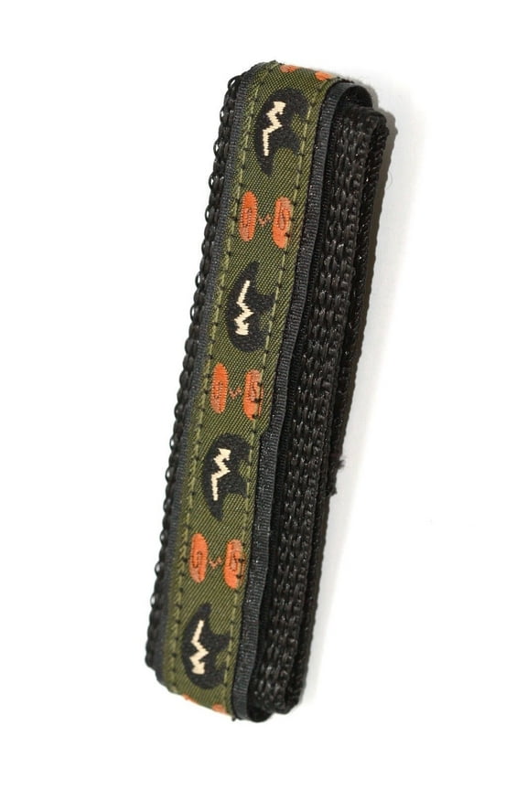 THE BAND 18-20MM HOOK & LOOP BEAR PRINT ONE PIECE ACTION SPORT WATCH BAND