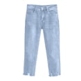 thumbnail image 1 of CHUMUD Capri Jeans for Women Slim Leg Trendy Denim Pants Mid Rise Stretchy Skinny Pants, 1 of 9