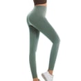 thumbnail image 1 of CHUMUD Compression Leggings for Women High Waist Tummy Control Leggings No Front Seam Workout Yoga Pants, 1 of 5