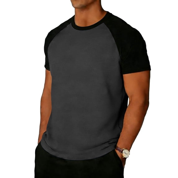 CHUMUD Cotton T Shirts for Men Short Sleeve Crew Neck Casual Tees Soft Breathable Summer Basic Everyday Trendy