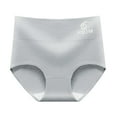 thumbnail image 1 of CHUMUD Cotton Underwear for Women High Waisted Solid Full Coverage Stretch Briefs Solid Breathable Ribbed Panties, 1 of 3
