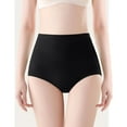 thumbnail image 1 of CHUMUD Cotton Underwear for Women Shapewear Panties High Waisted Full Coverage Briefs Soft Solid Breathable Seamless Tummy Control Panties, 1 of 7
