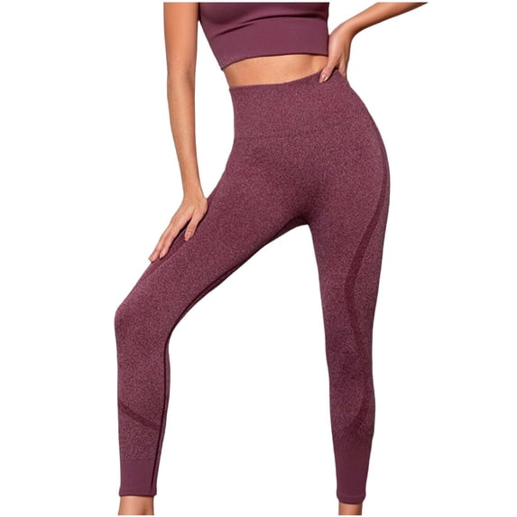 CHUMUD High Waisted Leggings for Women - Tummy Control Pants Workout Soft Gradient Yoga Pants