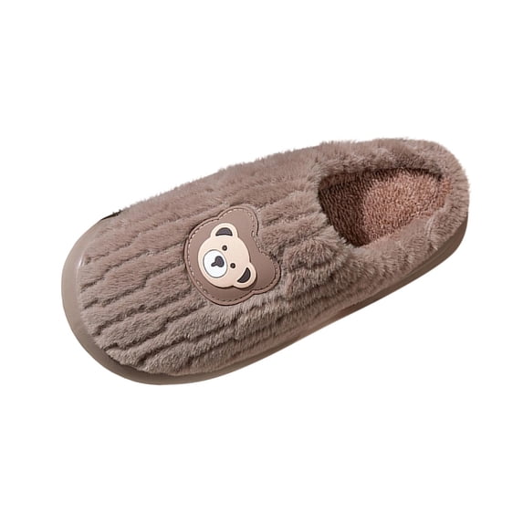 CHUMUD House Slippers for Women and Men Indoor Bedroom Fluffy Warm Fleece Lined House Shoes Winter Soft Cozy Holiday Slippers