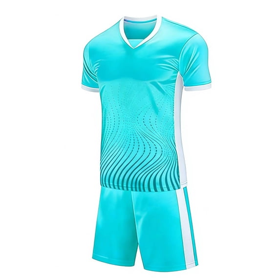 CHUMUD Jersey Kit for Kids Youth Boys Campus Sports Games Performance Matches Training Uniforms Outfits Fans Gift Shirt and Shorts Sets 2 Piece 4-13 Years