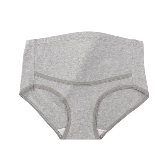 CHUMUD Maternity Underwear Seamless High Waisted Maternity Panties Over Bump Pregnancy Briefs M-4XL