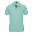 thumbnail image 1 of CHUMUD Men Womens Shirts Short Sleeve Sun Protection V Neck Golf Tennis Collared Work Tops Dry Fit, 1 of 8