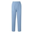 thumbnail image 1 of CHUMUD Plus Size Scrubs Pants for Women Moisture-Wicking Healthcare Mid-Rise Straight Fit Cargo Pants with Pockets for Work Uniform, 1 of 8