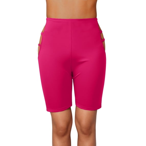 CHUMUD Shapewear for Women High Waisted Hip Lift Tummy Control Bodyshapers Hollow Out Thigh Shorts