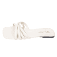 thumbnail image 1 of CHUMUD Slippers for Women Outdoor Woven Multi-Strap Square Toe Flat Slide Sandals, Casual Open Toe Slip-On Slippers, Lightweight Summer Beach Sandals, 1 of 9