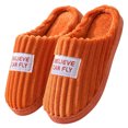 thumbnail image 1 of CHUMUD Slippers for Women, Warm Memory Foam Comfy Plush Slippers with Anti-Skid Rubber Sole Slip On House Shoes Indoor Use, 1 of 5