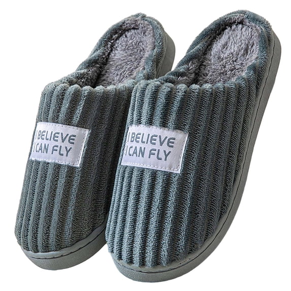 CHUMUD Slippers for Women, Warm Memory Foam Comfy Plush Slippers with Anti-Skid Rubber Sole Slip On House Shoes Indoor Use