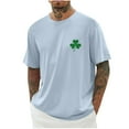 thumbnail image 1 of CHUMUD St Patrick's Day Shirts Men Crew Neck Graphic Short Sleeve Higher Quality Printed T-Shirt, 1 of 3
