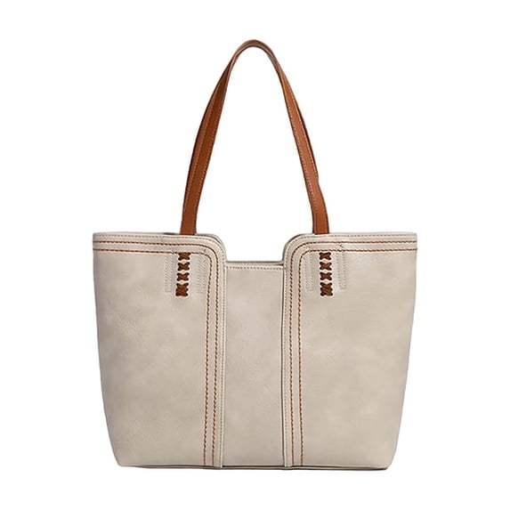 CHUMUD Tote Bag for Women Top Handle Satchel Purse Vintage Leather Shoulder Bag for Daily Commute & Travel
