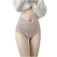 thumbnail image 1 of CHUMUD Underwear for Women High Waisted Full Coverage Briefs Soft Breathable Lace Tummy Control Panties, 1 of 4
