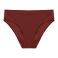 thumbnail image 1 of CHUMUD Underwear for Women Mid Waisted Full Coverage Briefs Ribbed Breathable Soft Solid Panties, 1 of 2
