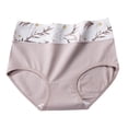 thumbnail image 1 of CHUMUD Underwear for Women Mid Waisted Full Coverage Stretch Briefs Breathable Soft Floral Panties, 1 of 4