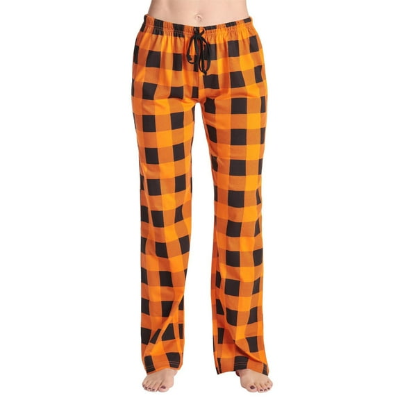 CHUMUD Women's Buffalo Plaid Pajama Pants Soft Drawstring High Waisted Pj Pants Casual Comfy Lounge Sleep Bottoms 2025