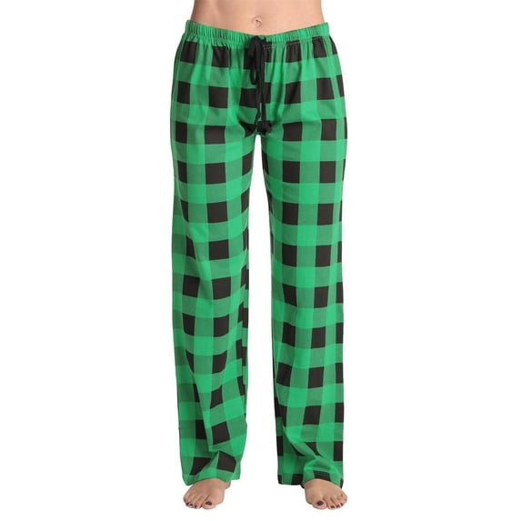 CHUMUD Women's Buffalo Plaid Pajama Pants Soft Drawstring High Waisted Pj Pants Casual Comfy Lounge Sleep Bottoms 2025
