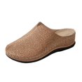 thumbnail image 1 of CHUMUD Women's Comfort Walking Mules - Slip-On Platform with Floral Embroidery, Soft Wedge Heel & Wide Fit for Casual Spring Summer, 1 of 9