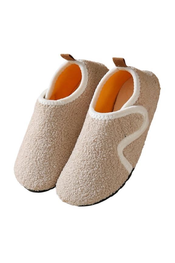 Women's House Slippers Rubber Sole Indoor Slipper Socks Lightweight Fleece Lined Slip-on Barefoot Slippers Holiday Gifts