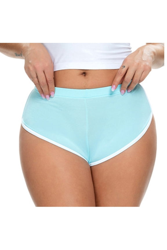 Women's Sexy Booty Shorts Retro Dolphin Shorts Sports Yoga Gym Running Hot Pants Micro Mini Pants