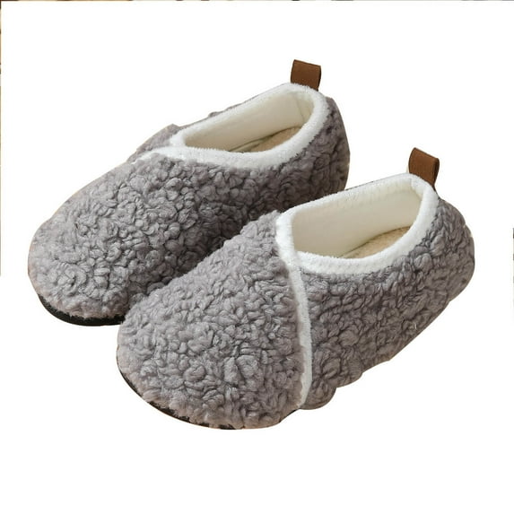 CHUMUD Women's Sock Bootie Slippers - Faux Shearling Upper with Grippy Sole & Heel Coverage, Cozy Indoor Slide Boots