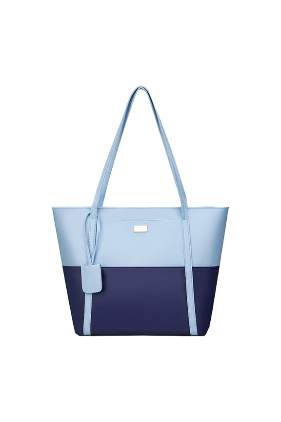 Women's Soft Leather Tote Bag - Oversized Shoulder Bag with Handles, Roomy & Slouchy for Daily Use
