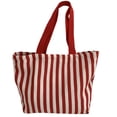 thumbnail image 1 of CHUMUD Women's Striped Canvas Shoulder Tote, Retro Casual Handbag, Reusable Multi-Purpose Travel & Grocery Bag, 1 of 9