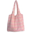 thumbnail image 1 of CHUMUD Women's Striped Vintage Tote Bag - Retro Underarm Shoulder Bag for Daily Shopping & Casual Outfits, 1 of 5