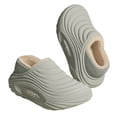 thumbnail image 1 of CHUMUD Women's Waterproof Closed-Back Slippers - Faux Fur Accent & Plush Fleece Lining, Fashion Winter House Shoes, 1 of 7