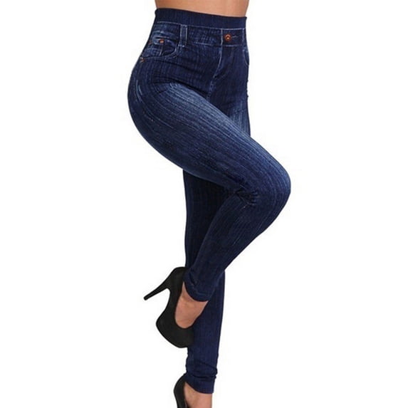 CHUMUD Womens Denim Pants in Standard and Curvy Fit with Pull-On Waistband High Waisted Stretchy Jeans Trendy Everyday