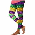 thumbnail image 1 of CHUMUD Womens High Waist Yoga Pants Tummy Control Workout Running Leggings Leisurely Pants Carnival, 1 of 5