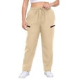 thumbnail image 1 of CHUMUD Womens Plus Size Sweatpants Lounge Athletic Pants High Waisted Drawstring Joggers with Pockets Summer Casual Comfy Fitted, 1 of 5