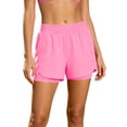 thumbnail image 1 of CHUMUD Womens Quick Dry Athletic Shorts, Lightweight Breathable Running Shorts with Liner and Pockets, 1 of 7