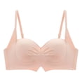 thumbnail image 1 of CHUMUD Womens Seamless Push Up Bra Smooth Finish Adjustable Straps Deep V Everyday T-Shirt Bra 32-40, 1 of 2