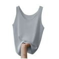 thumbnail image 1 of CHUMUD Womens Sleeveless Crew Neck Ribbed Tank Tops Casual Basic Summer Top Slim Fitted Racerback Shirts, 1 of 3