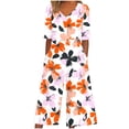thumbnail image 1 of CHUMUD Womens Summer Jumpsuits Short Sleeve Wide Leg Long Pants Rompers Casual Floral One Piece Outfits with Pockets, 1 of 5