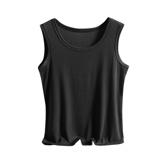 CHUMUD Womens Tank Tops Casual Basic Shirts Sleeveless Workout Crop Tops Cute Summer Clothes Teen Girls