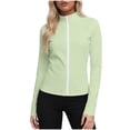 thumbnail image 1 of CHUMUD Womens UPF 50+ Jackets Sun Protection Golf Athletic Jackets Lightweight Quick Dry Full Zip Long Sleeve Sun Shirts (Avail in Plus Size), 1 of 7