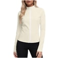 thumbnail image 1 of CHUMUD Womens UPF 50+ Jackets Sun Protection Golf Athletic Jackets Lightweight Quick Dry Full Zip Long Sleeve Sun Shirts (Avail in Plus Size), 1 of 7