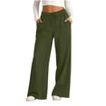 thumbnail image 1 of CHUMUD Womens Wide Leg Jeans High Waisted Stretchy Straight Leg Baggy Drawstring Casual Denim Pants, 1 of 9