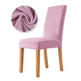thumbnail image 1 of CHUNTIAN 1/2/4/6PCS Velvet Fabric Chair Cover Super Soft Chair Covers For Dining Room Luxurious Office Seat Cases Stretch For Banquet, 1 of 6