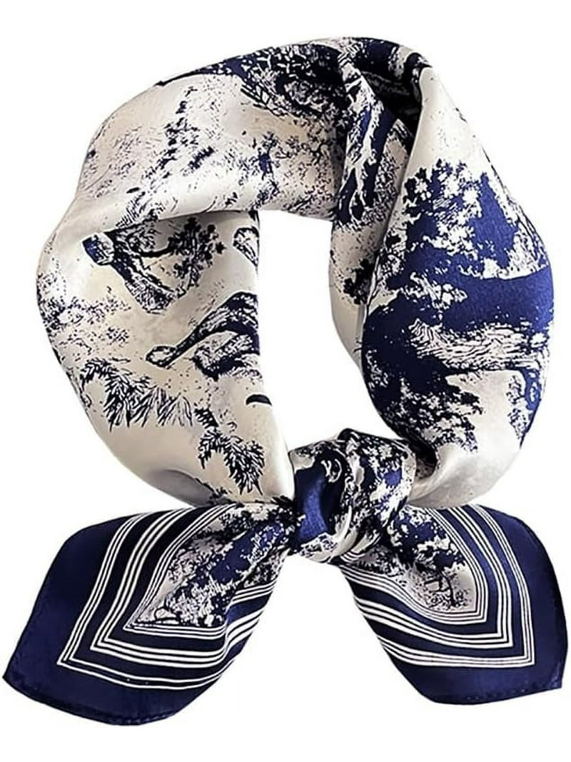 PTSPLLMY 100% Mulberry Silk Neck Scarf 21 display picture 1