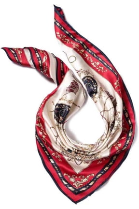 PTSPLLMY 100% Pure Mulberry Silk Scarf 35" Large Square Lightweight Headscarf –Women’s Hair Wraps-With Gift Packed