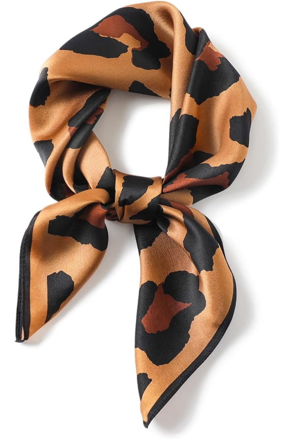 100% Pure Mulberry Silk Square Scarf 27"x27" Women Neckerchief Headscarf Gift Packed