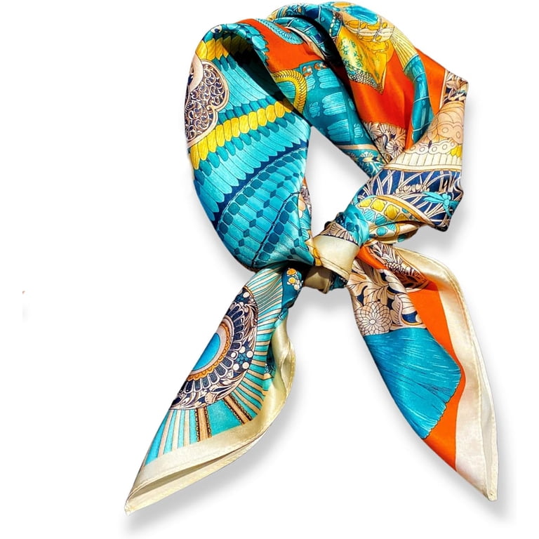 CHUNTIAN 100% Pure Mulberry Silk Square Scarf 27 display picture 2